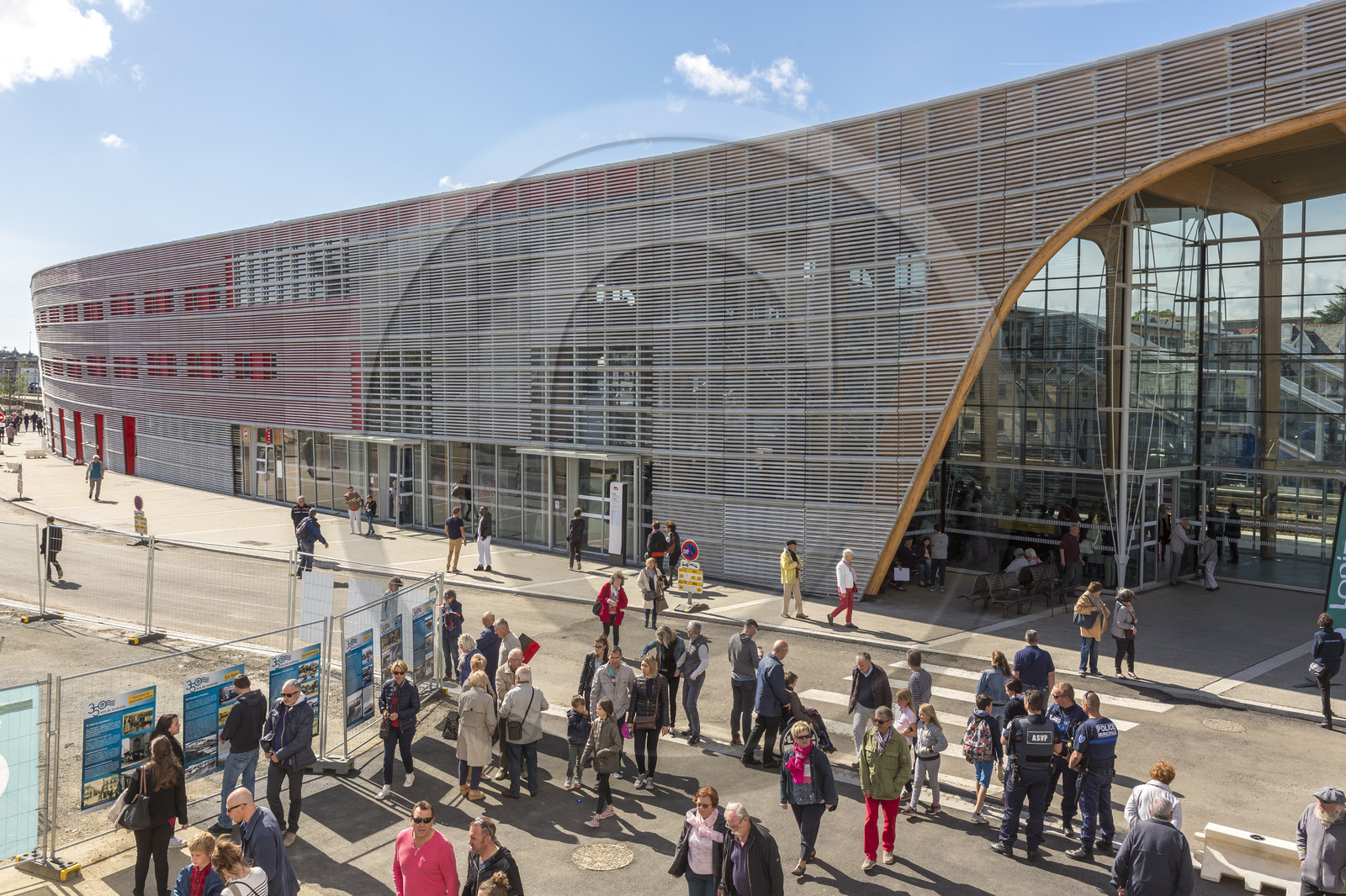 Inauguration of the Lorient train station on May 20, 2017