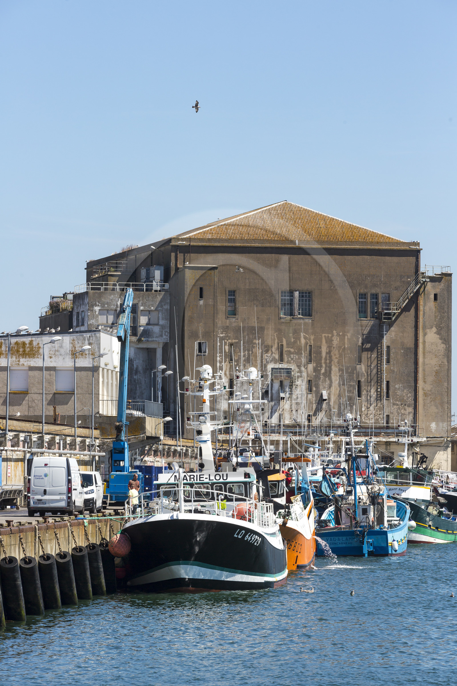 Le port de pêche de Lorient