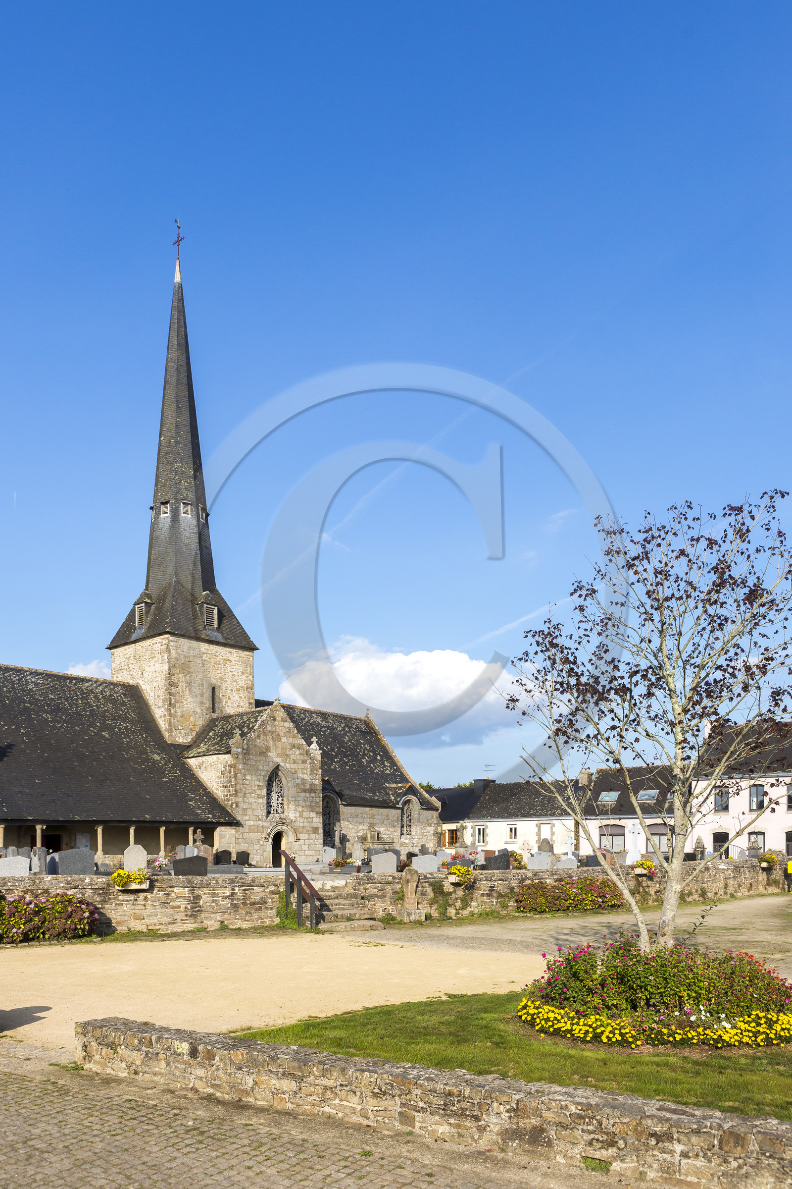 Le bourg de Calan