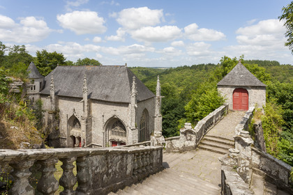 La chapelle Sainte-Barbe au Faouët (56).
