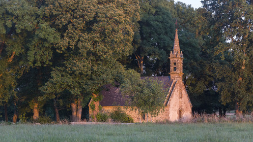 Chapelle de la Madeleine à Kerguéarec à Carnac (56).