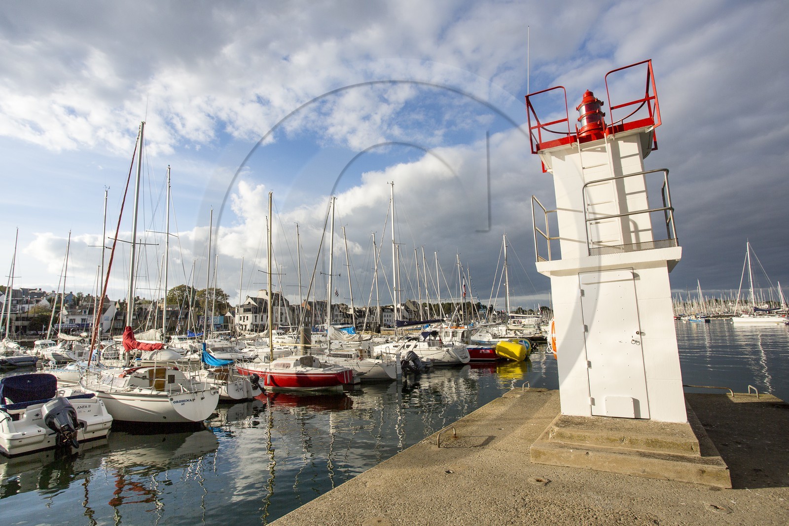 Le port de la Trinite sur Mer.
