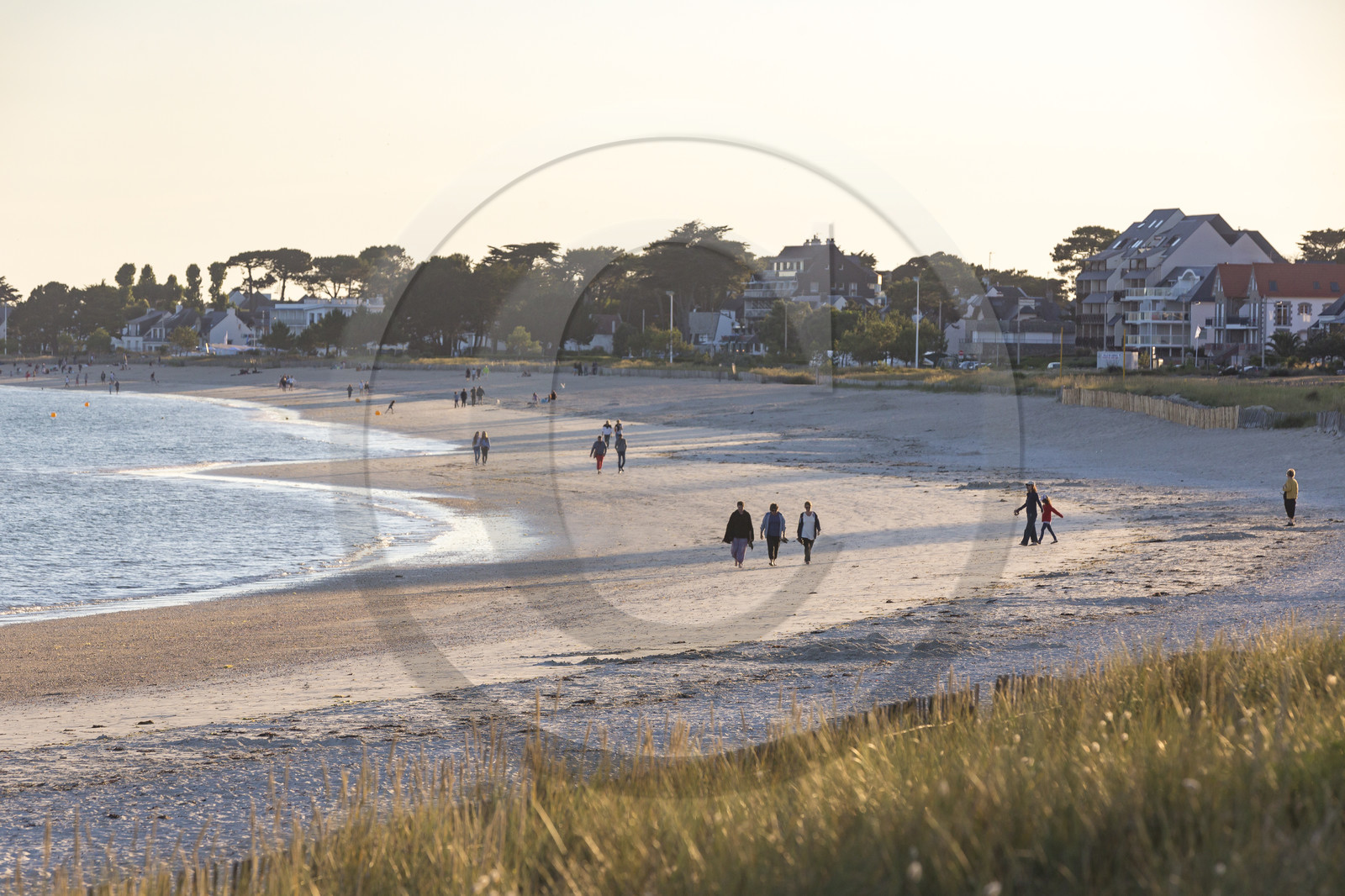 Grande plage de Carnac