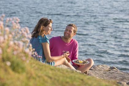 Dégustation d'huitres