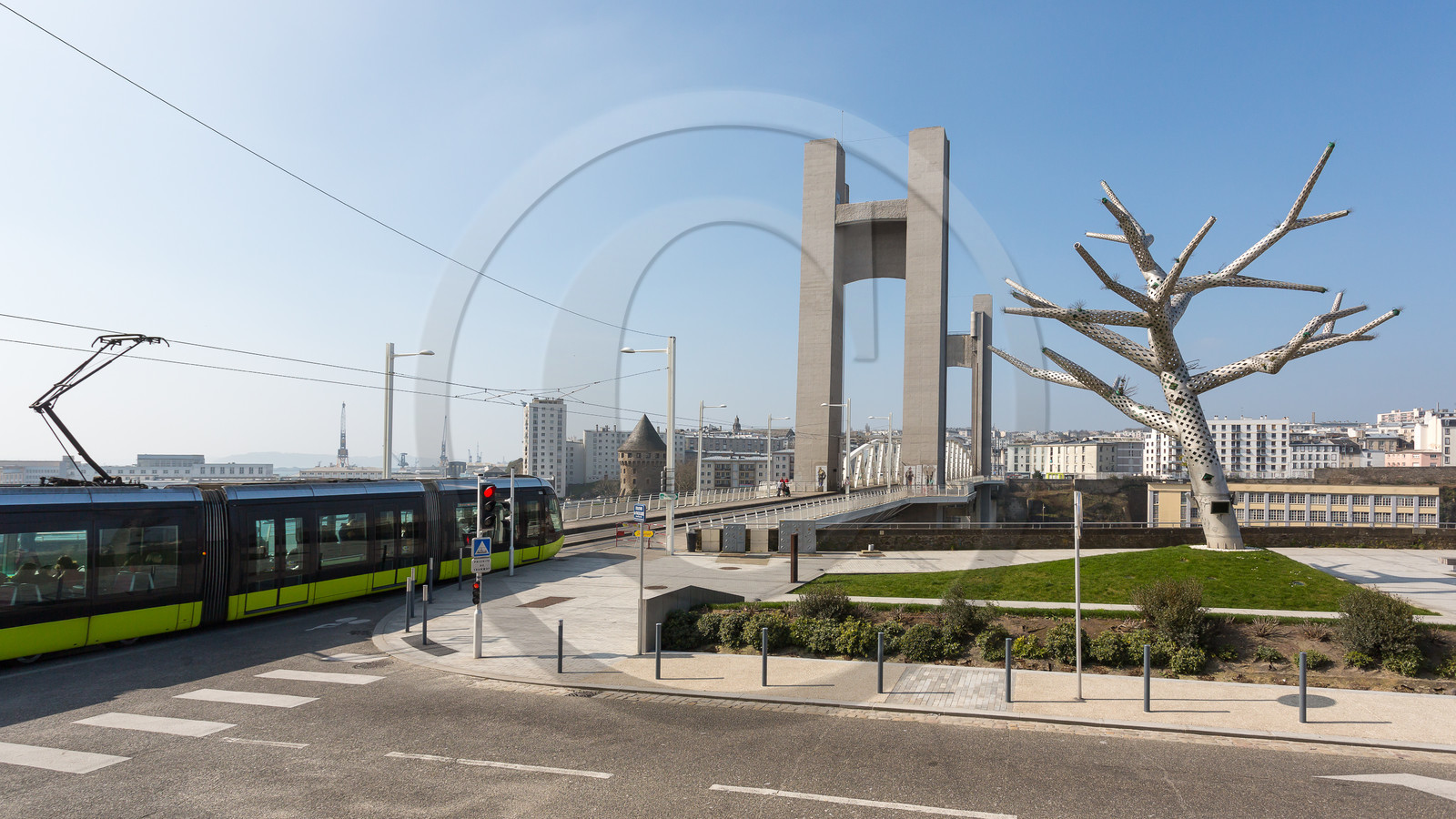 Pont de la recouvrance à Brest