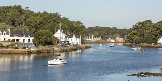 La Trinite vue depuis Saint-Philibert.