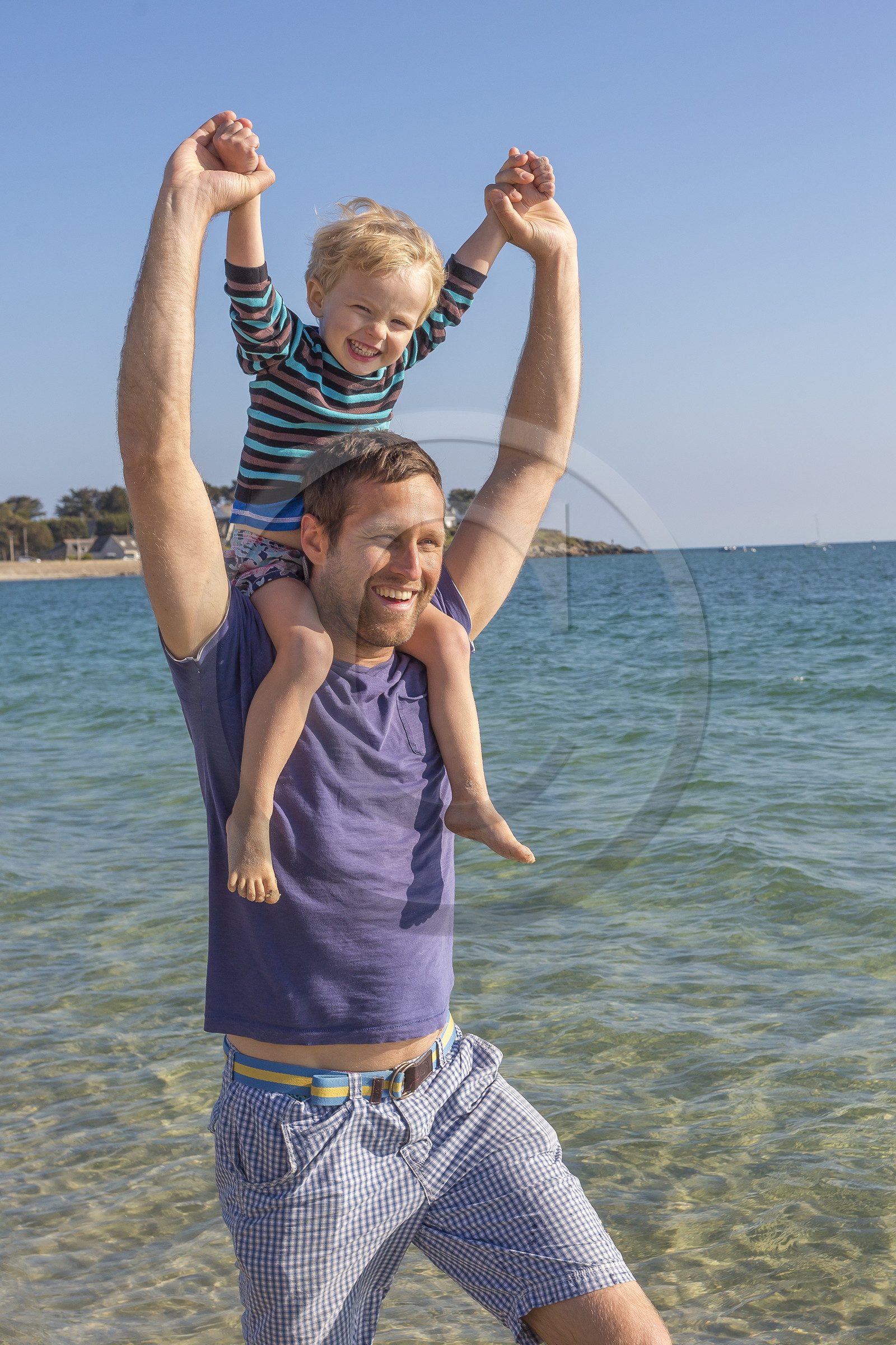 vacances à Carnac en famille _ Plage de Saint-Colomban