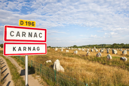 Alignements de menhirs du Ménec à Carnac