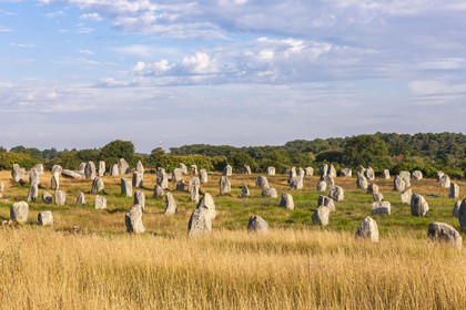 Alignements de menhirs du Ménec à Carnac