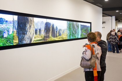 Inauguration de la maison des mégalithes à Carnac.