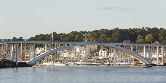 La Trinite vue depuis Saint-Philibert.