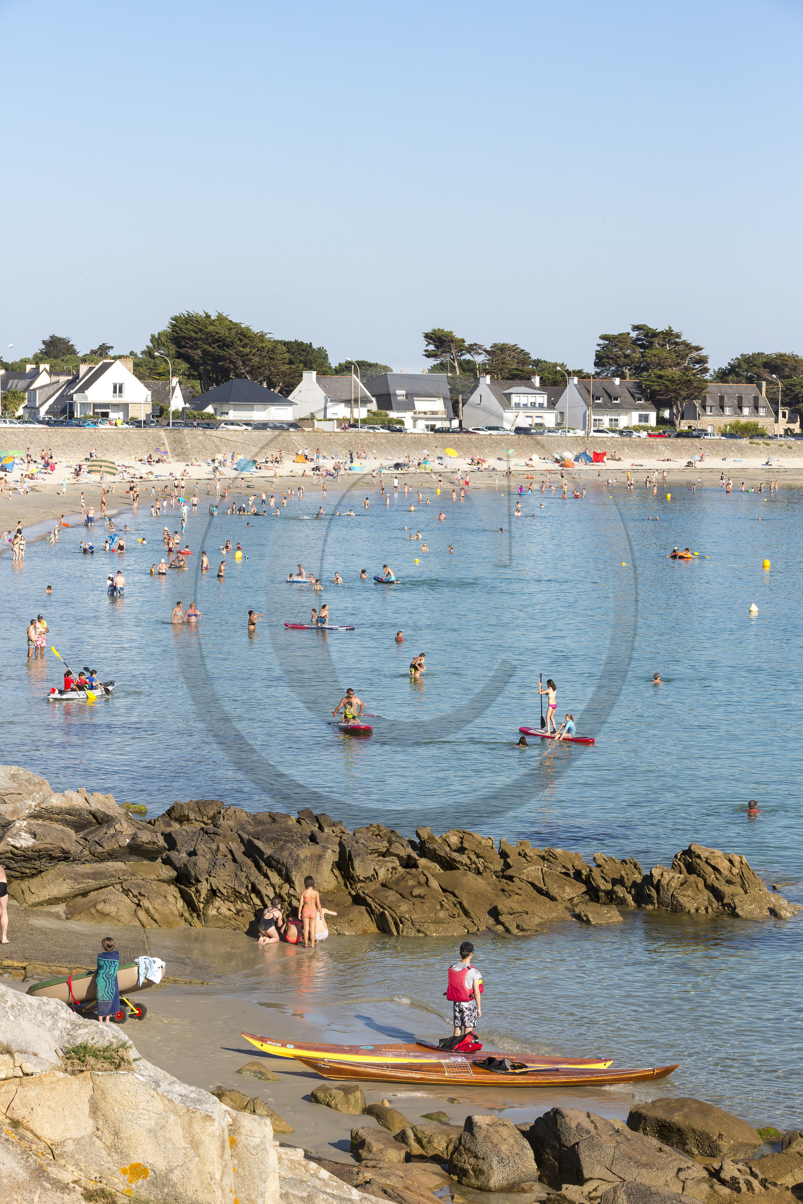 Beach of St Colomban in Carnac