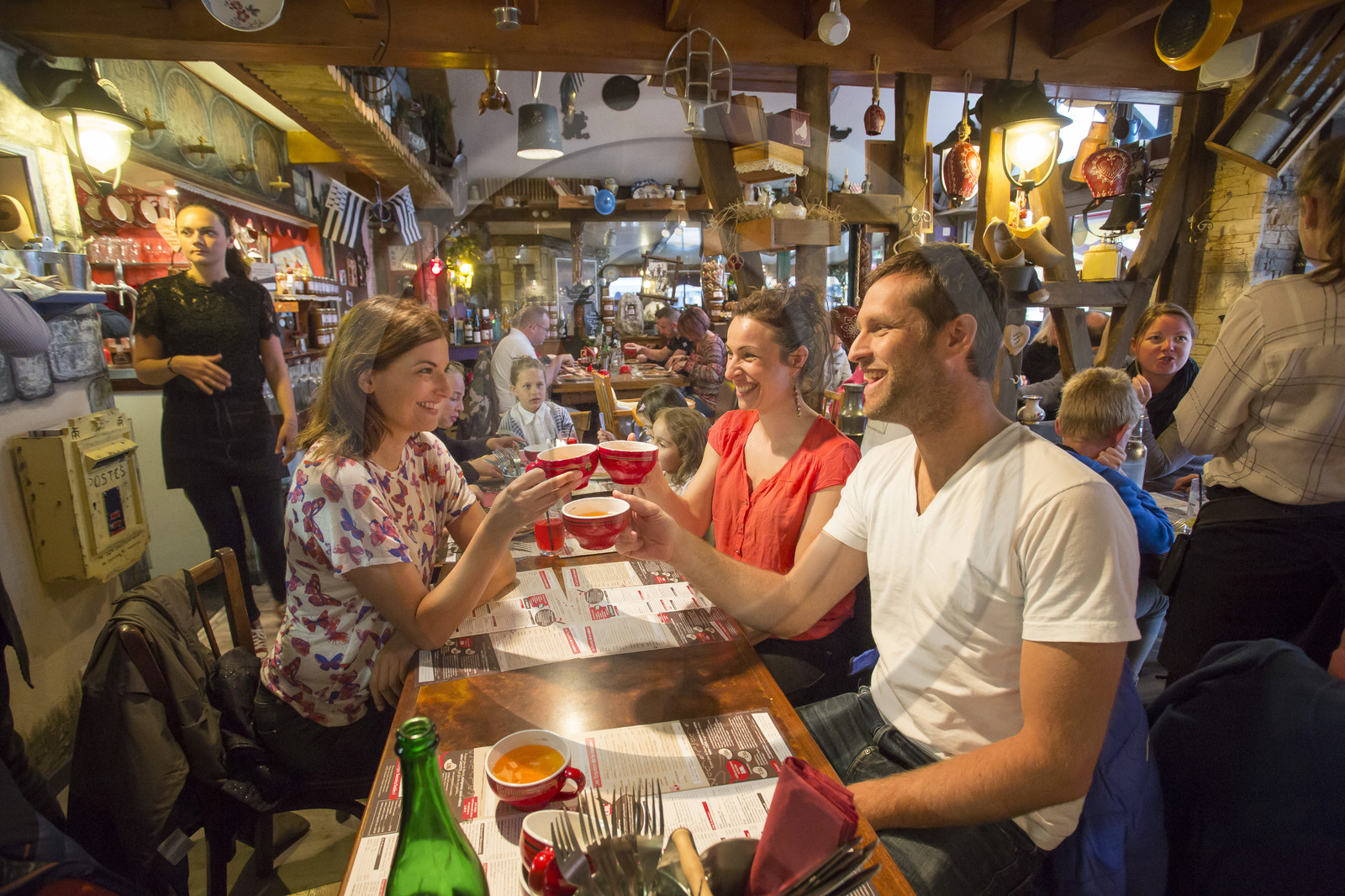 Crêperie entre amis à Carnac