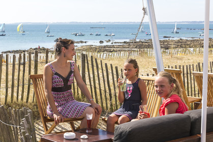 Bar-Tapas sur la grande plage de Carnac