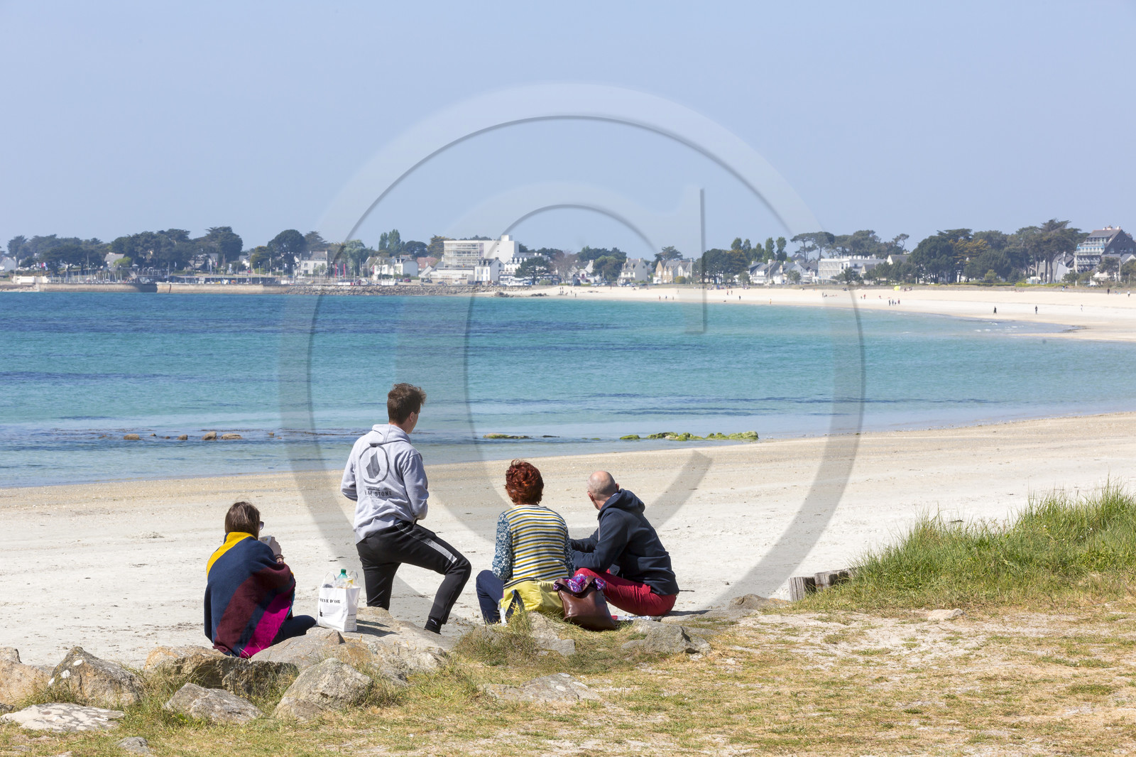 La grande plage de Carnac
