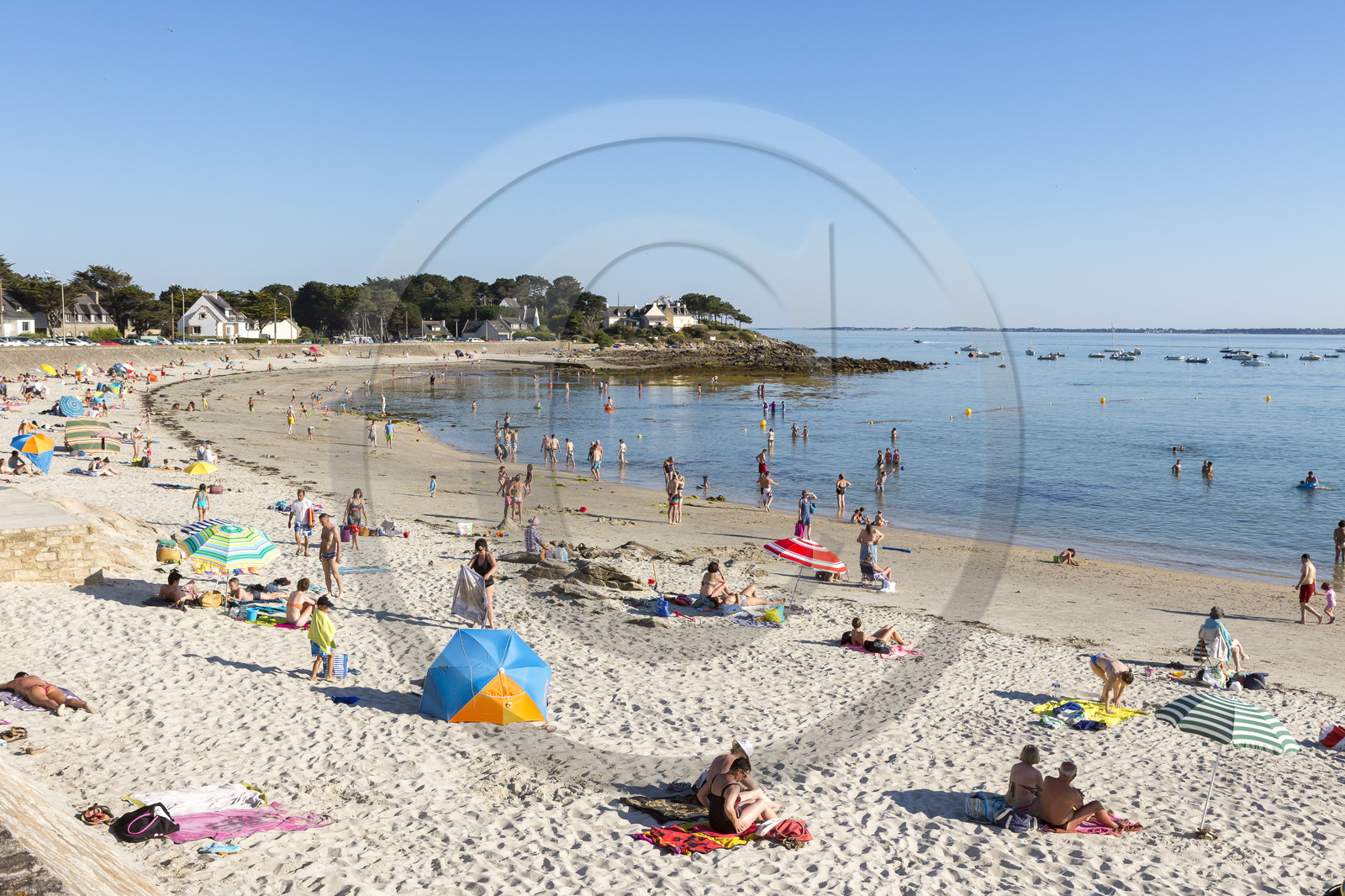 Beach of St Colomban in Carnac