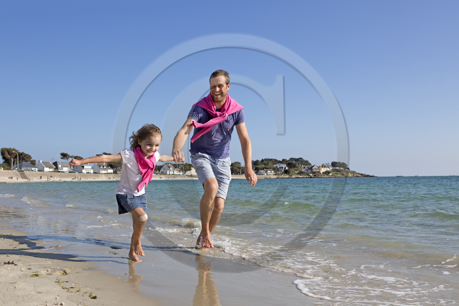 vacances à Carnac en famille _ Plage de Saint-Colomban