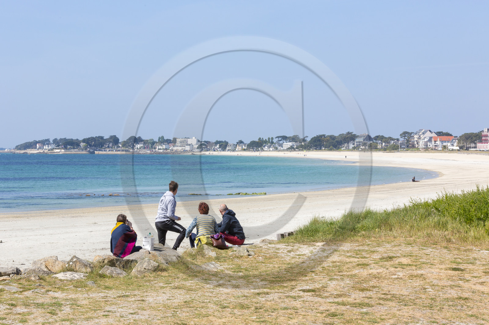 La grande plage de Carnac