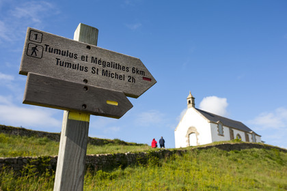 Le tumulus Saint-Michel à Carnac