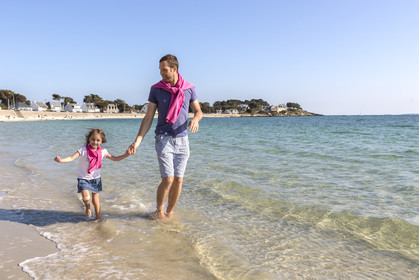 vacances à Carnac en famille _ Plage de Saint-Colomban