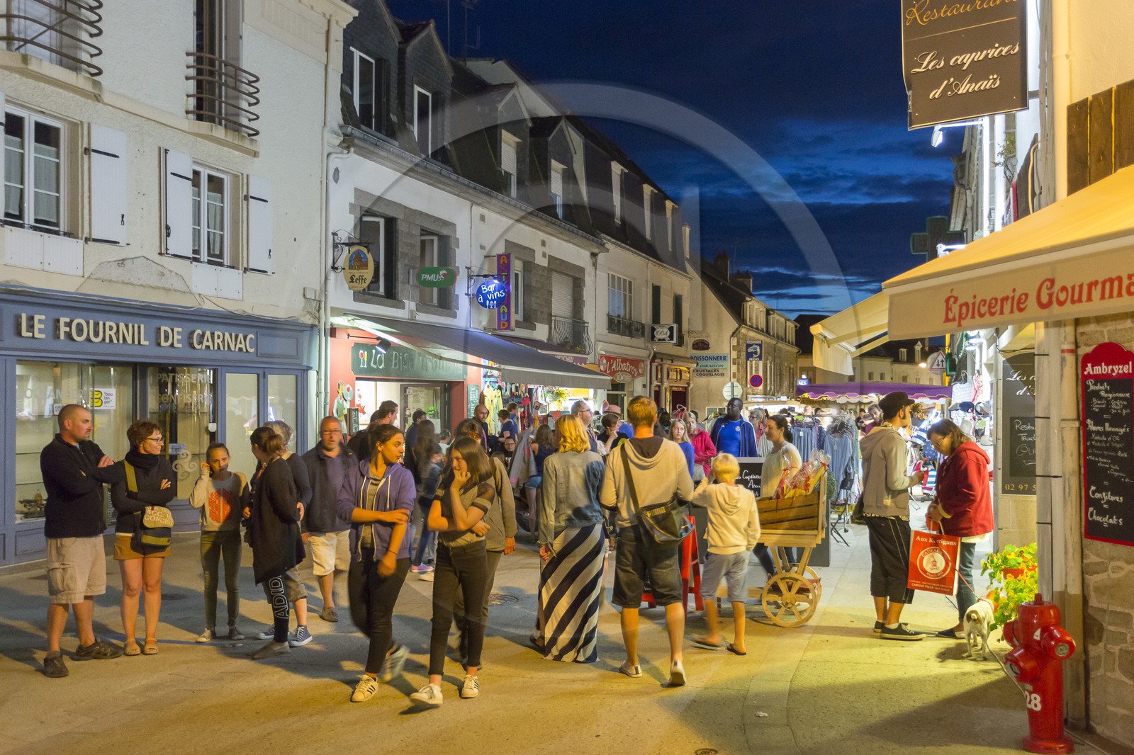 Marché de nuit de Carnac