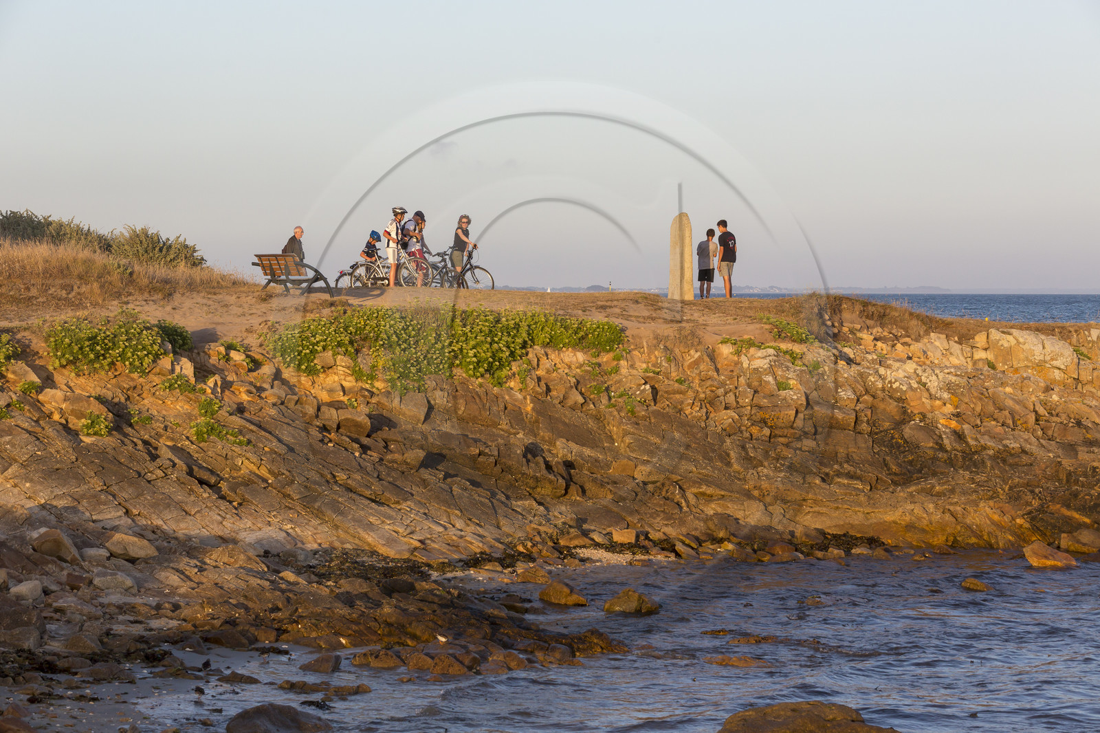 Pointe des émigrés à Carnac