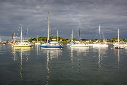 Le port de la Trinite sur Mer.
