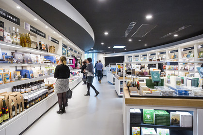 Inauguration de la maison des mégalithes à Carnac.