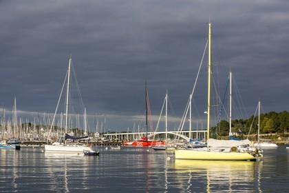 Le port de la Trinite sur Mer.