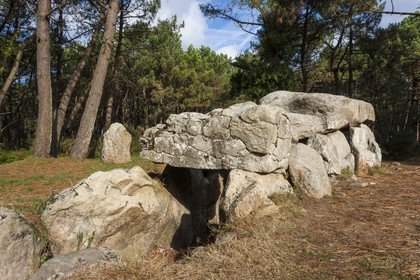 Les dolmens de Mané-Kerioned à Carnac