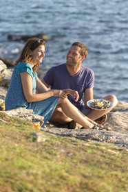 Dégustation d'huitres