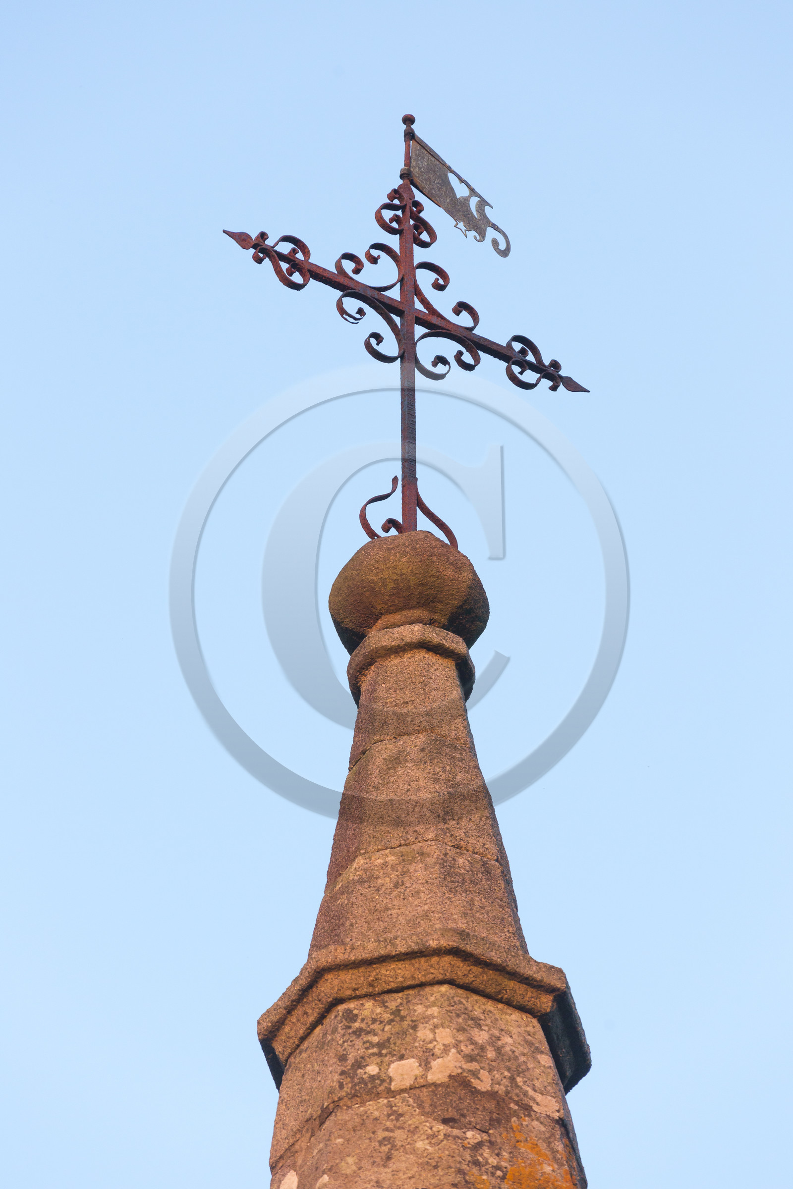 Chapelle de la Madeleine à Kerguéarec à Carnac (56).