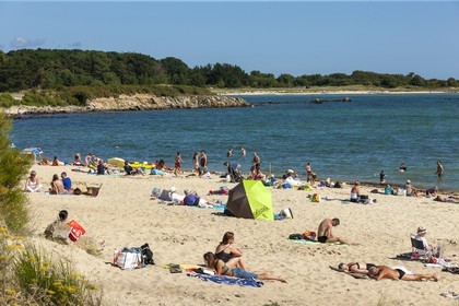 La plage du Men-du _ La Trinite sur mer