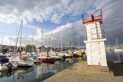 Le port de la Trinite sur Mer.